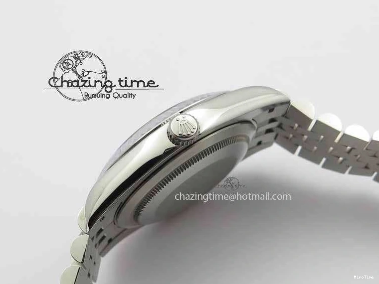 MiroTime 0428 DateJust II 41mm BP Maker Best Edition Silver Diamonds Dial On New Version Jubilee Bracelet A Reliable 3623